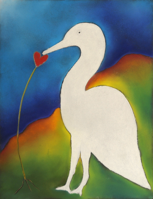 L'oiseau blanc